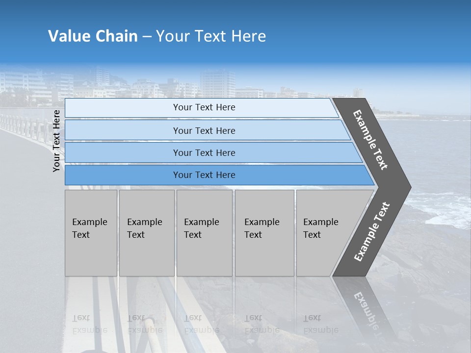 Surrounding Wall Flower PowerPoint Template