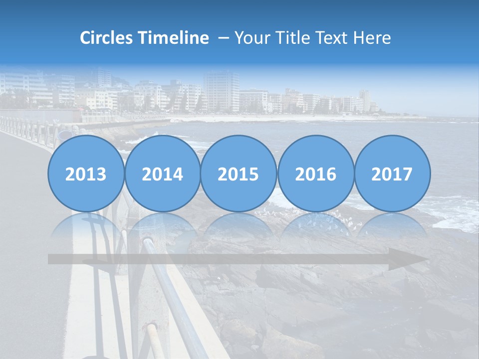 Surrounding Wall Flower PowerPoint Template