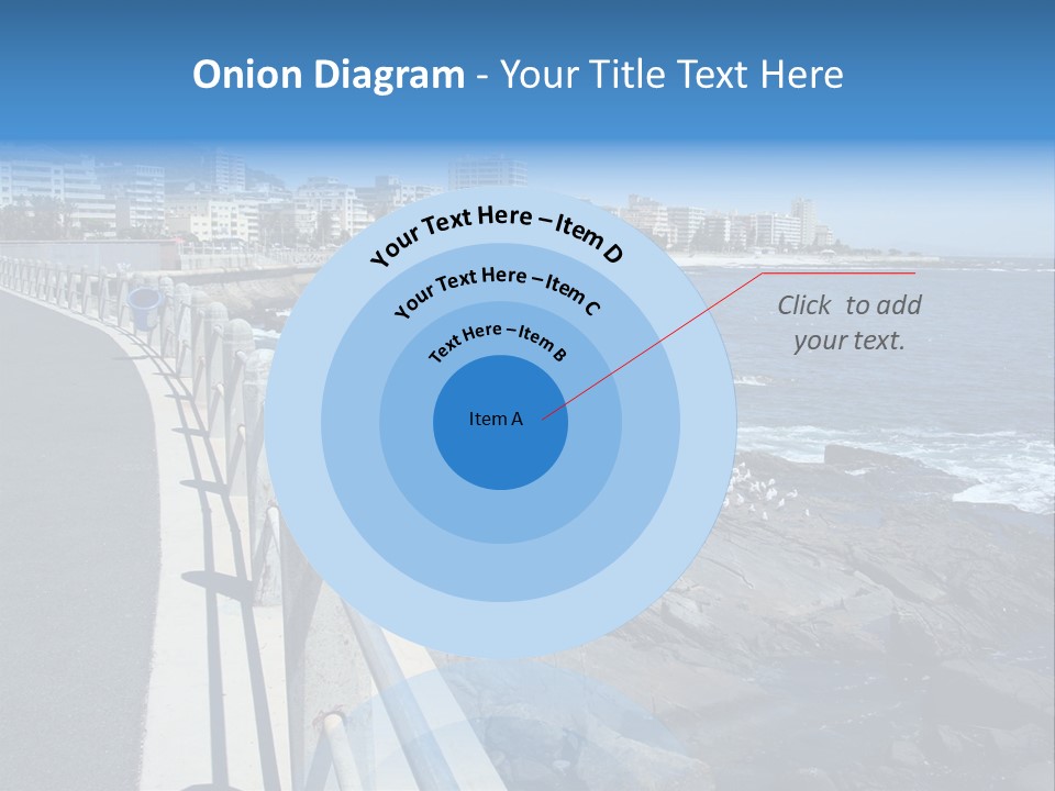 Surrounding Wall Flower PowerPoint Template