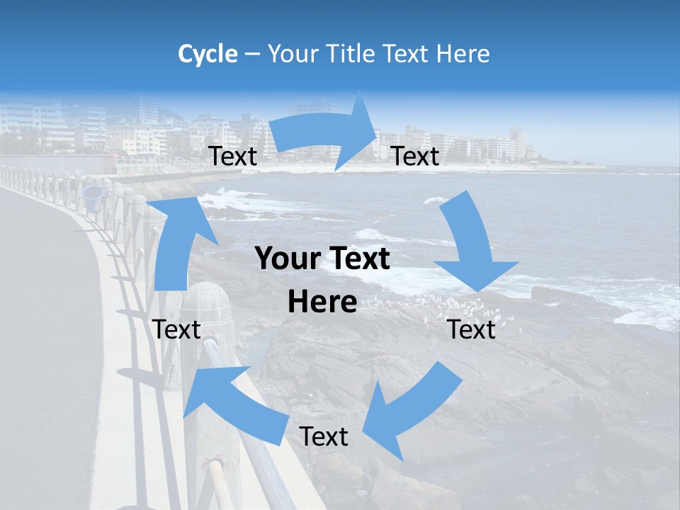 Surrounding Wall Flower PowerPoint Template