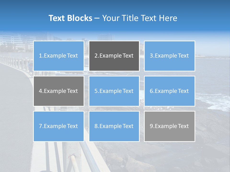 Surrounding Wall Flower PowerPoint Template