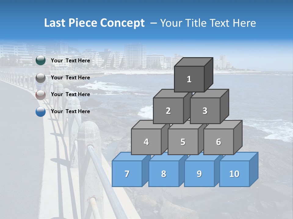 Surrounding Wall Flower PowerPoint Template