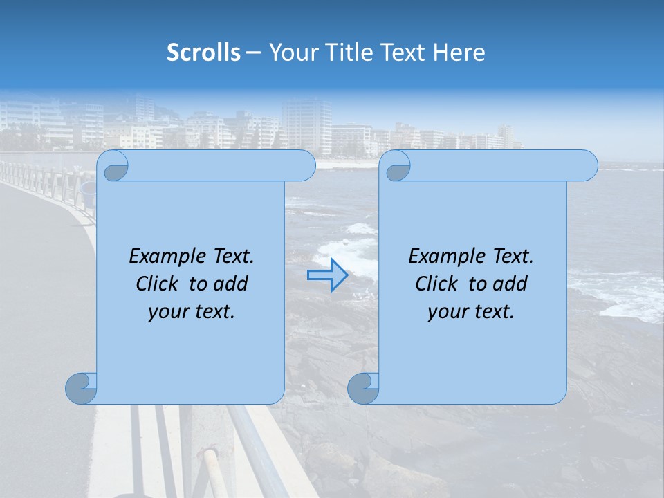 Surrounding Wall Flower PowerPoint Template
