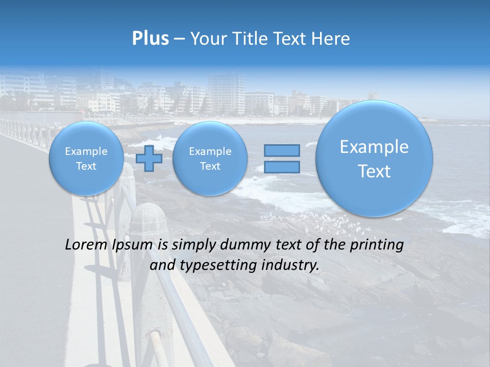 Surrounding Wall Flower PowerPoint Template