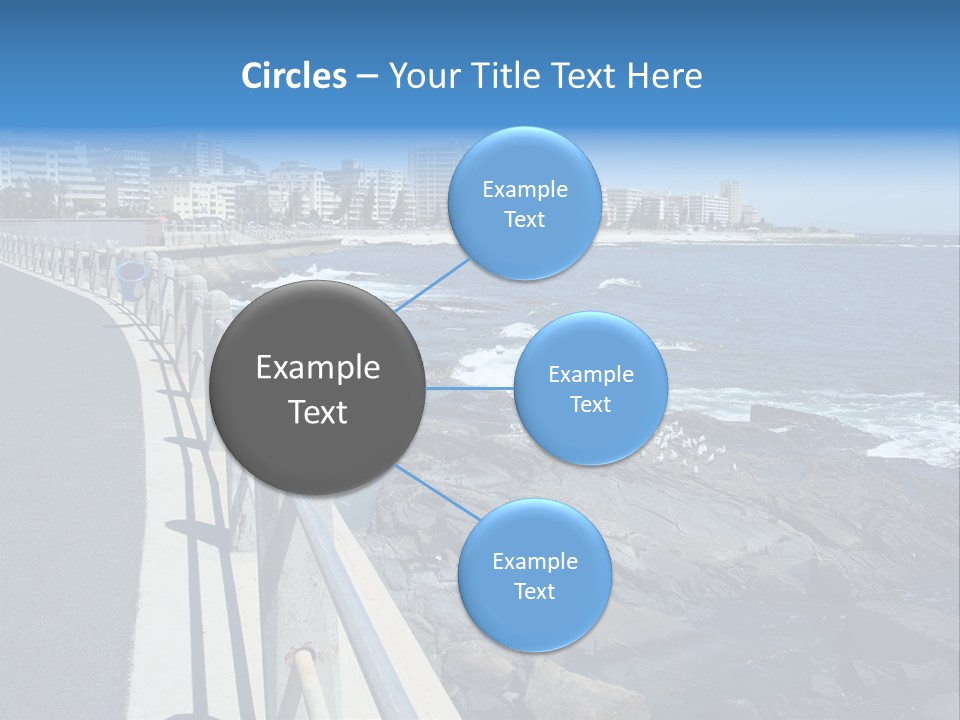 Surrounding Wall Flower PowerPoint Template