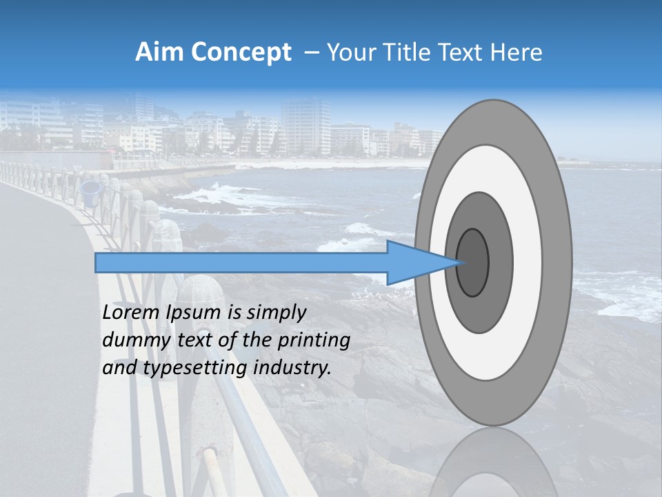 Surrounding Wall Flower PowerPoint Template