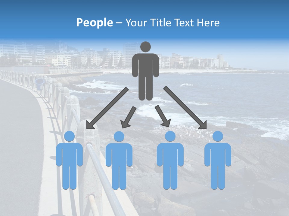 Surrounding Wall Flower PowerPoint Template