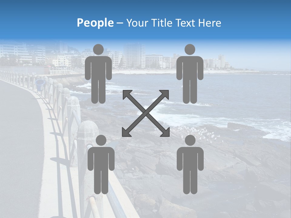 Surrounding Wall Flower PowerPoint Template