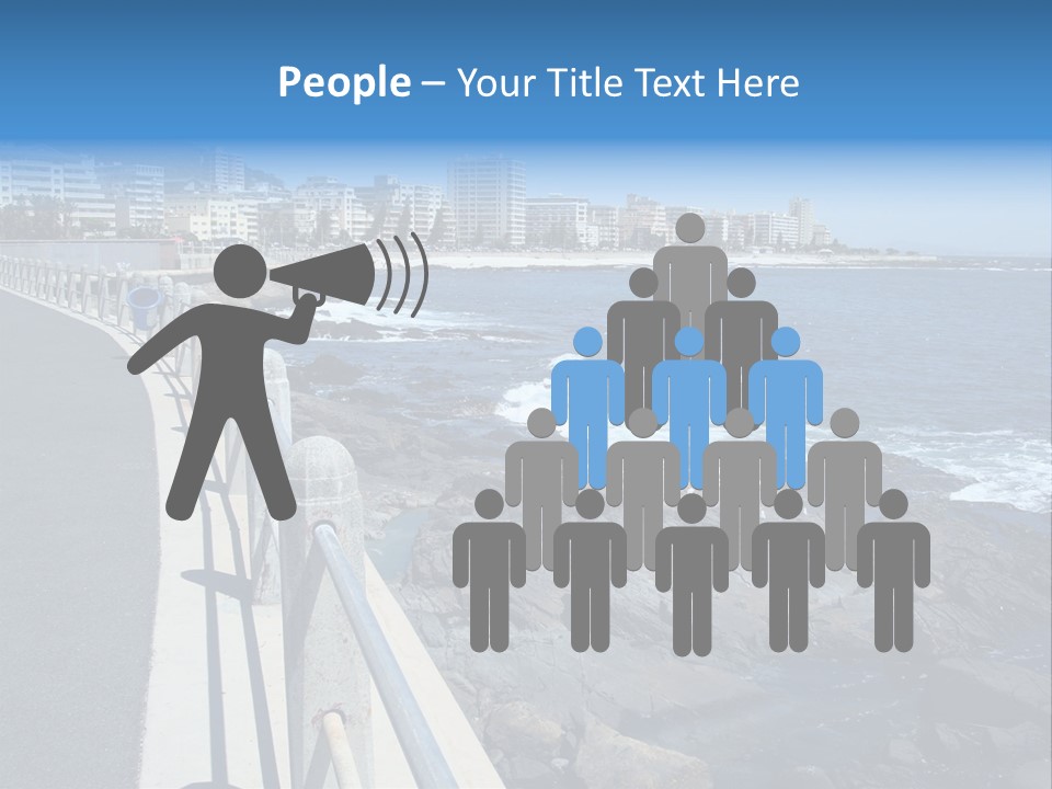 Surrounding Wall Flower PowerPoint Template