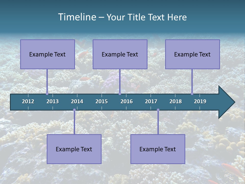 Marine Animals Underwater Marine Life PowerPoint Template