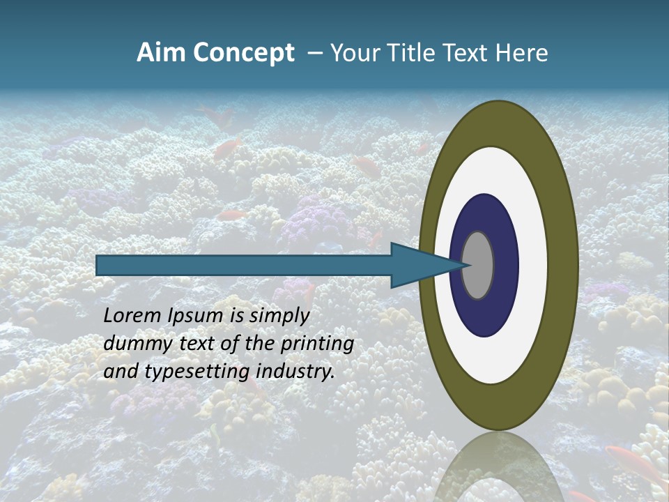 Marine Animals Underwater Marine Life PowerPoint Template