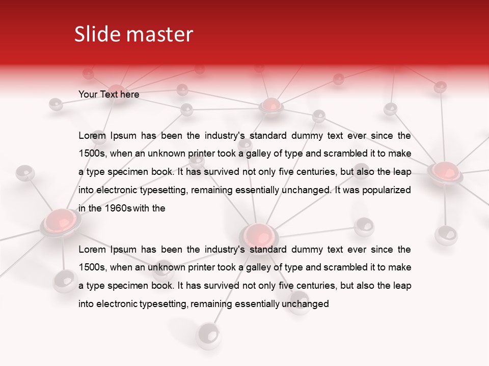 Recipe Fresh Fish Seafood Buffet PowerPoint Template