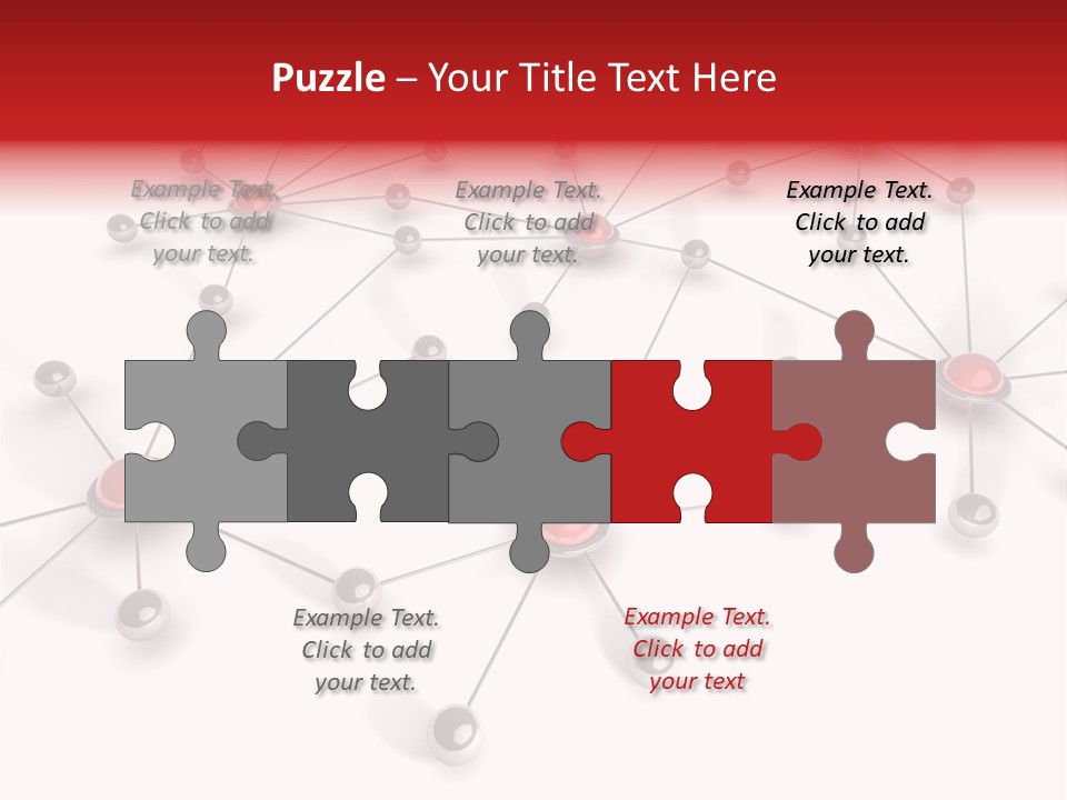 Recipe Fresh Fish Seafood Buffet PowerPoint Template