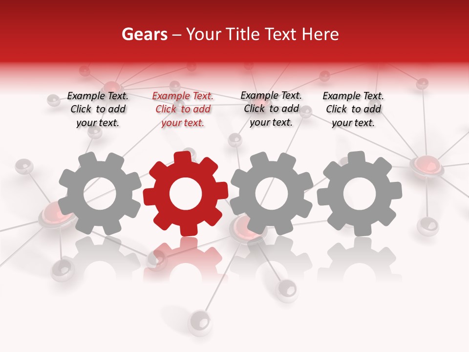 Recipe Fresh Fish Seafood Buffet PowerPoint Template