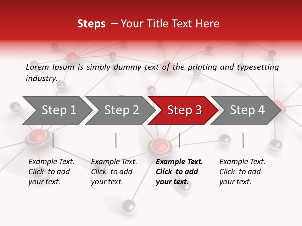Recipe Fresh Fish Seafood Buffet PowerPoint Template