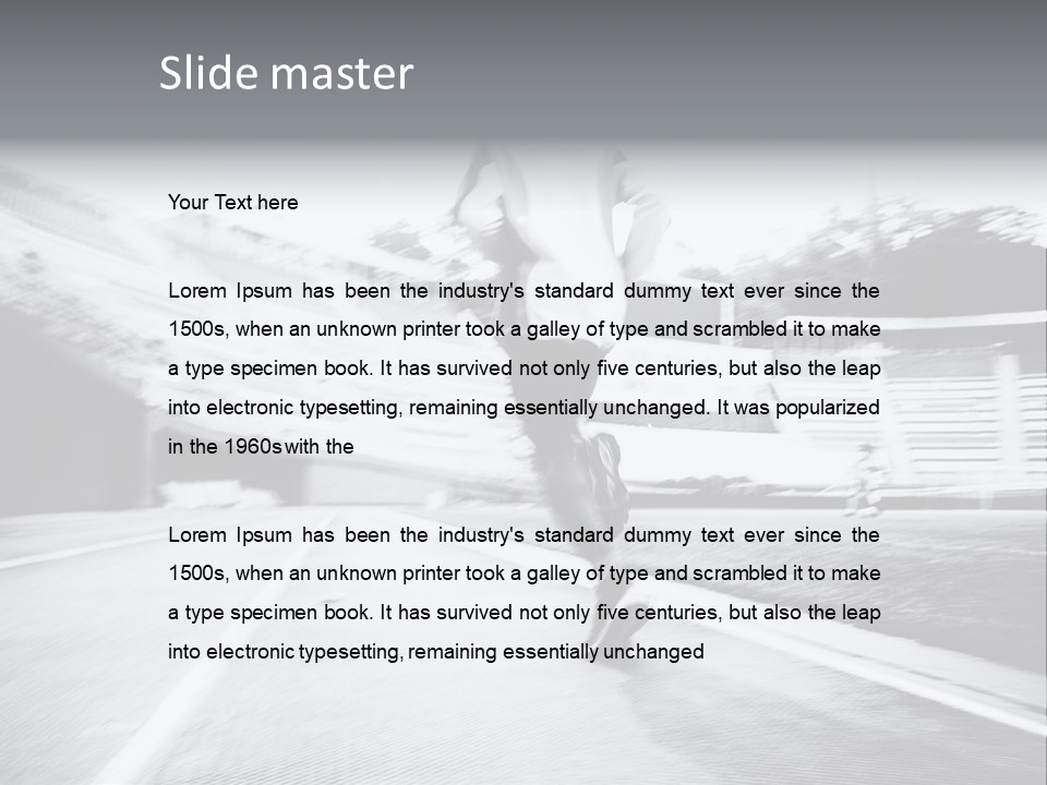 Recreation Exercise People PowerPoint Template