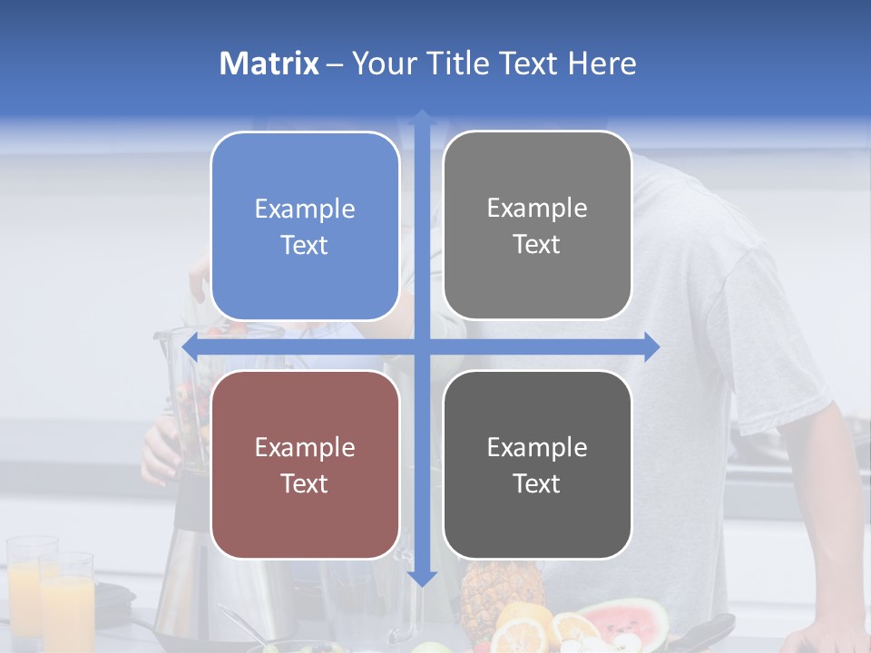 Kitchen Counter Cheerful PowerPoint Template