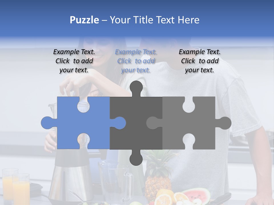 Kitchen Counter Cheerful PowerPoint Template