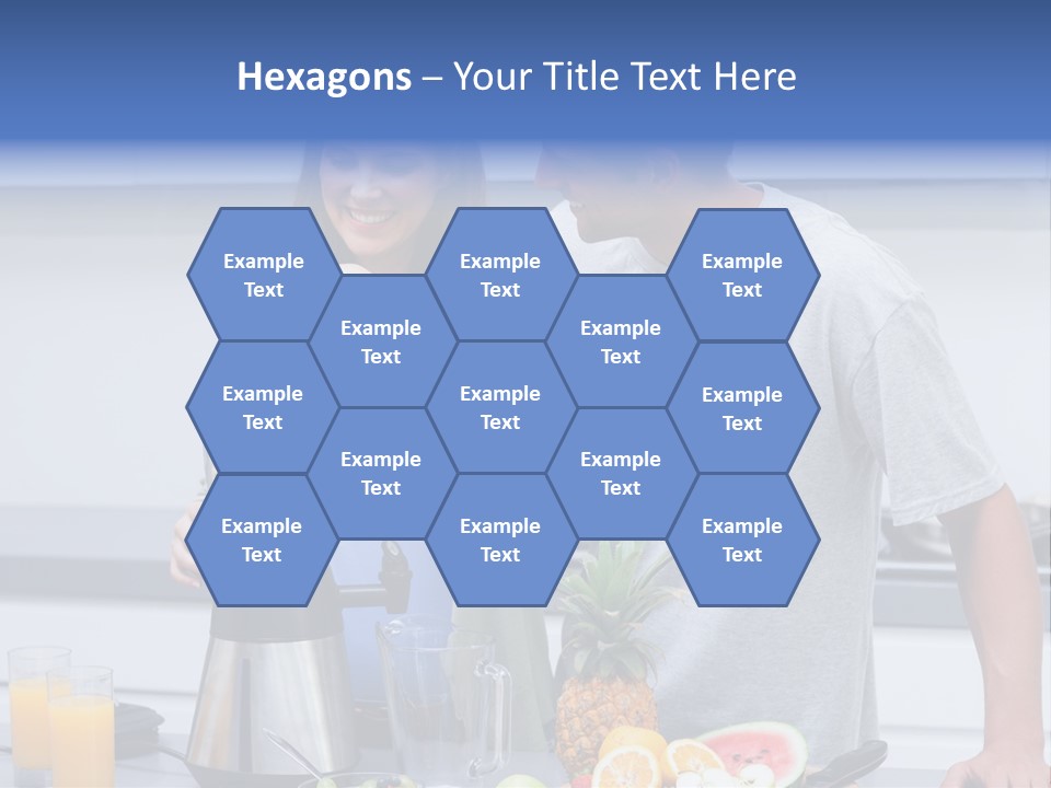 Kitchen Counter Cheerful PowerPoint Template