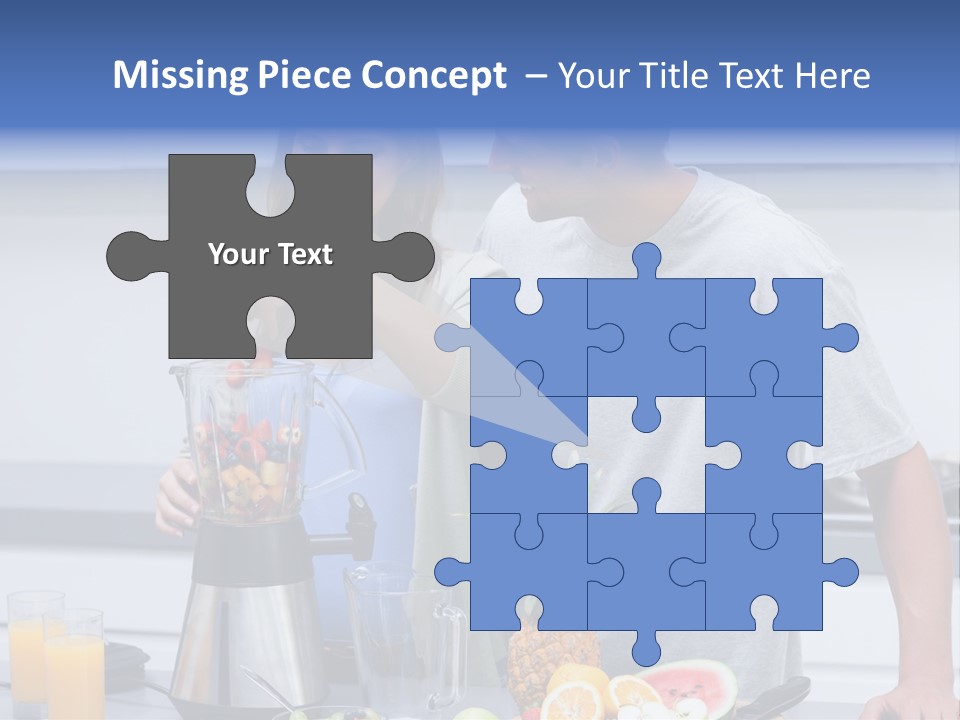 Kitchen Counter Cheerful PowerPoint Template