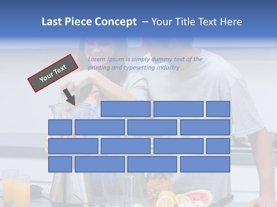 Kitchen Counter Cheerful PowerPoint Template