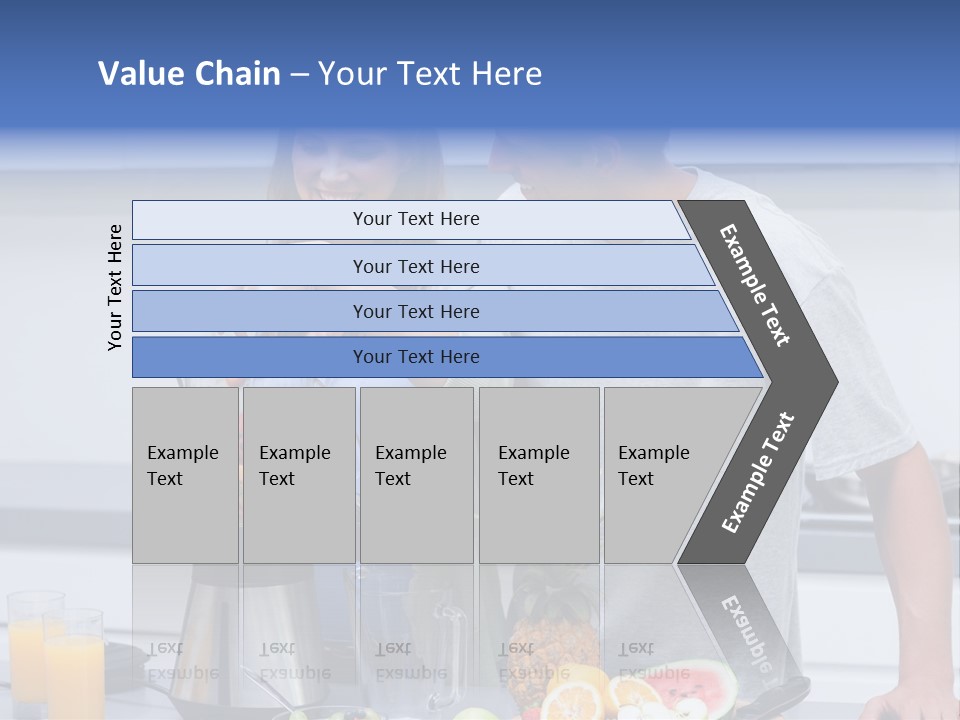 Kitchen Counter Cheerful PowerPoint Template