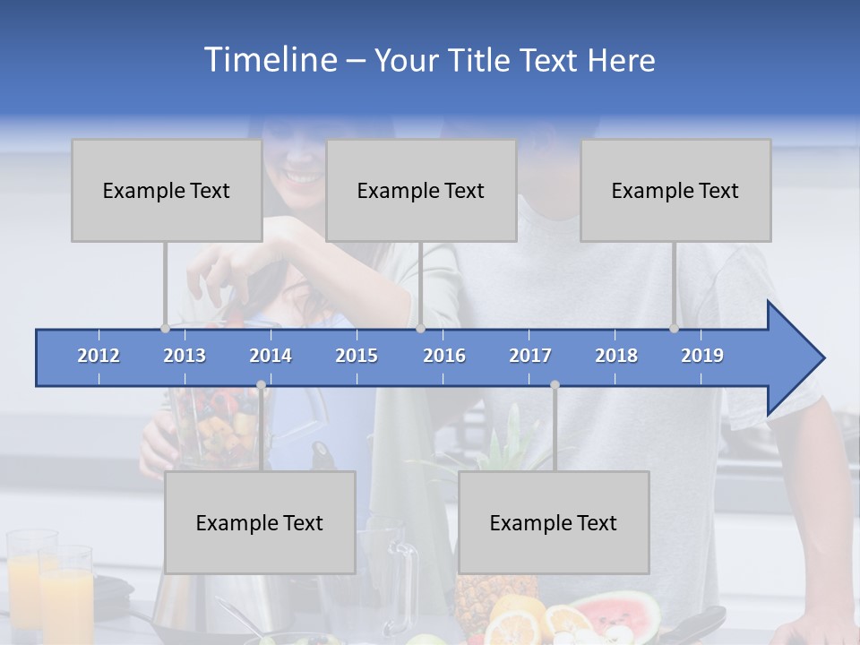 Kitchen Counter Cheerful PowerPoint Template