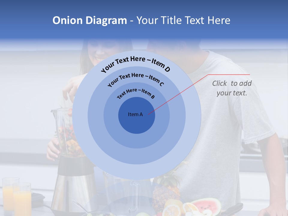 Kitchen Counter Cheerful PowerPoint Template