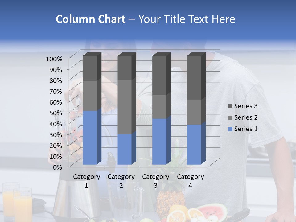 Kitchen Counter Cheerful PowerPoint Template