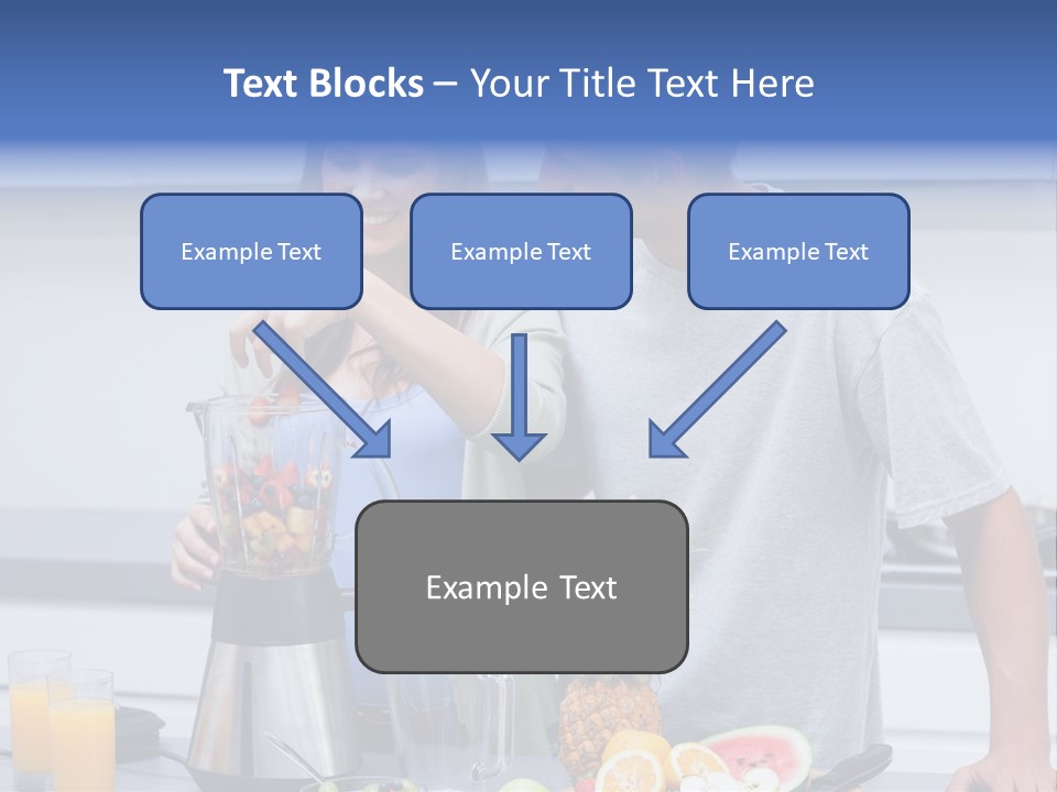 Kitchen Counter Cheerful PowerPoint Template