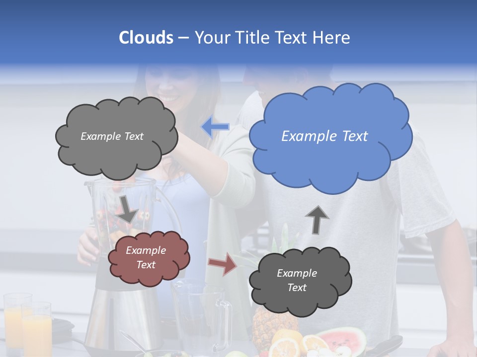 Kitchen Counter Cheerful PowerPoint Template