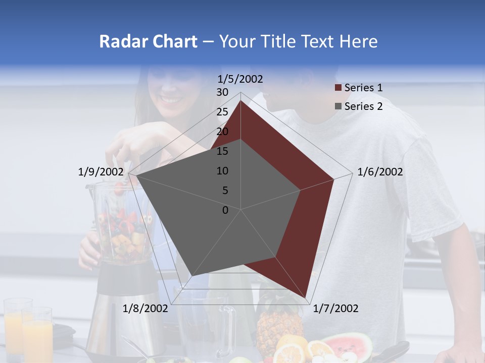 Kitchen Counter Cheerful PowerPoint Template