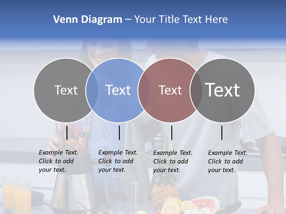 Kitchen Counter Cheerful PowerPoint Template