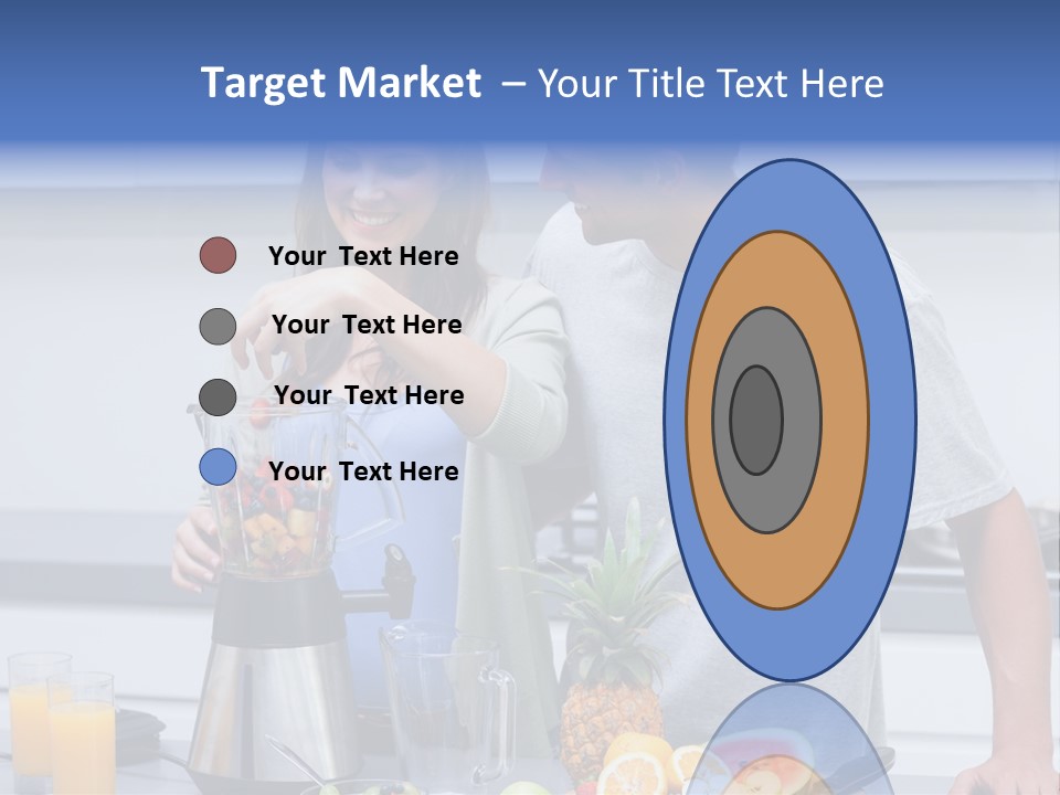 Kitchen Counter Cheerful PowerPoint Template