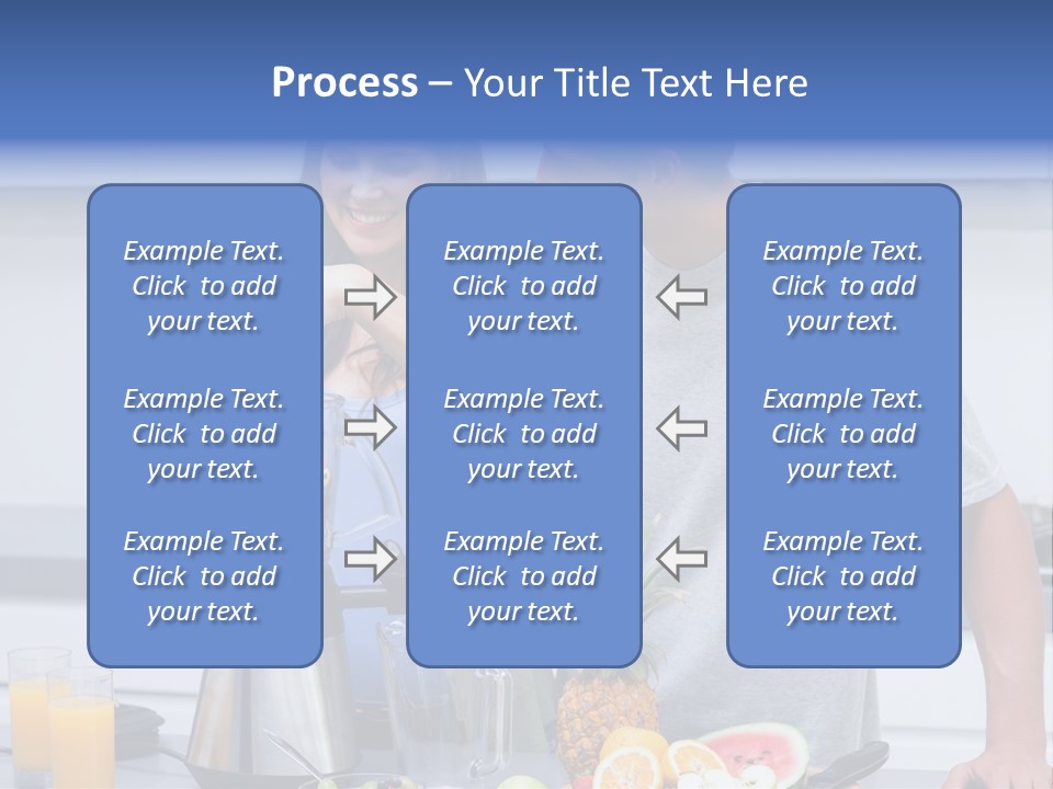 Kitchen Counter Cheerful PowerPoint Template