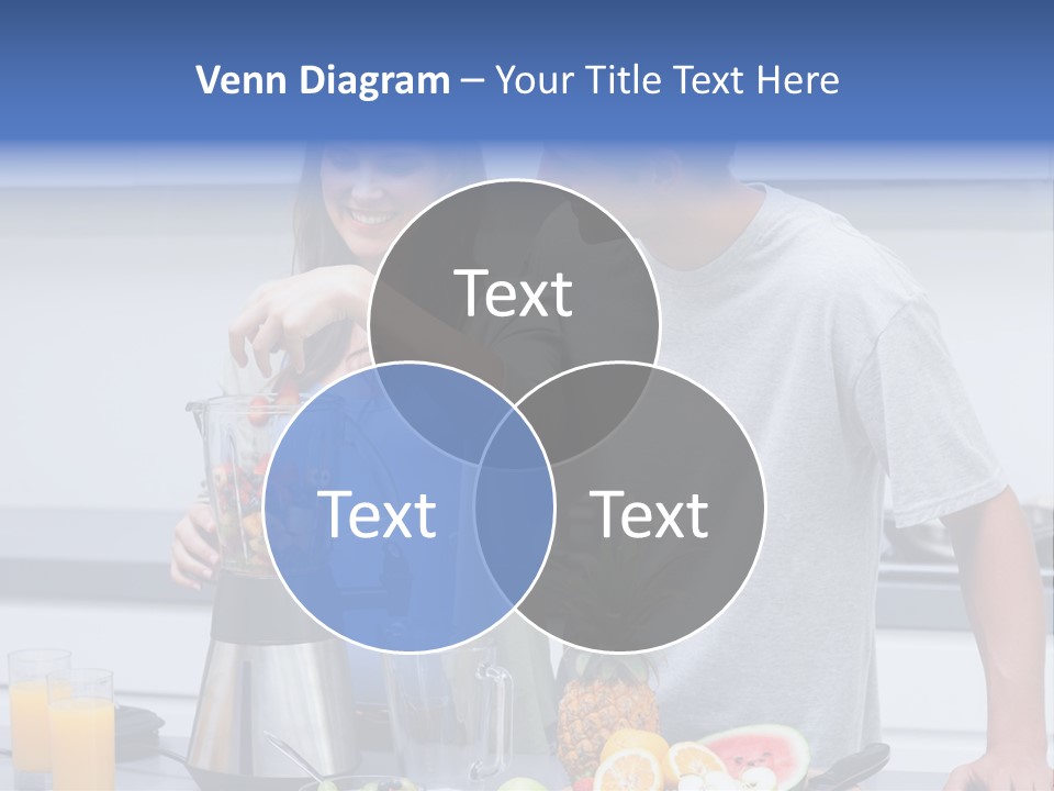 Kitchen Counter Cheerful PowerPoint Template