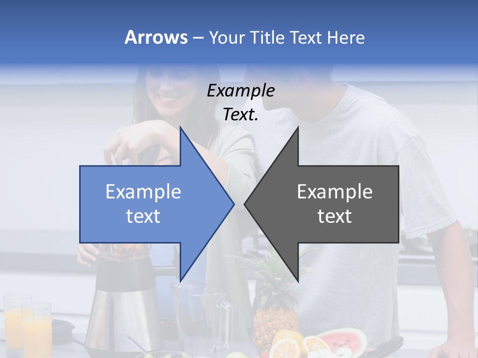 Kitchen Counter Cheerful PowerPoint Template