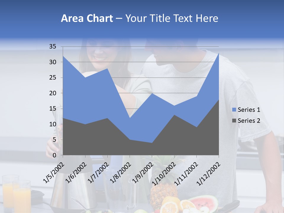 Kitchen Counter Cheerful PowerPoint Template