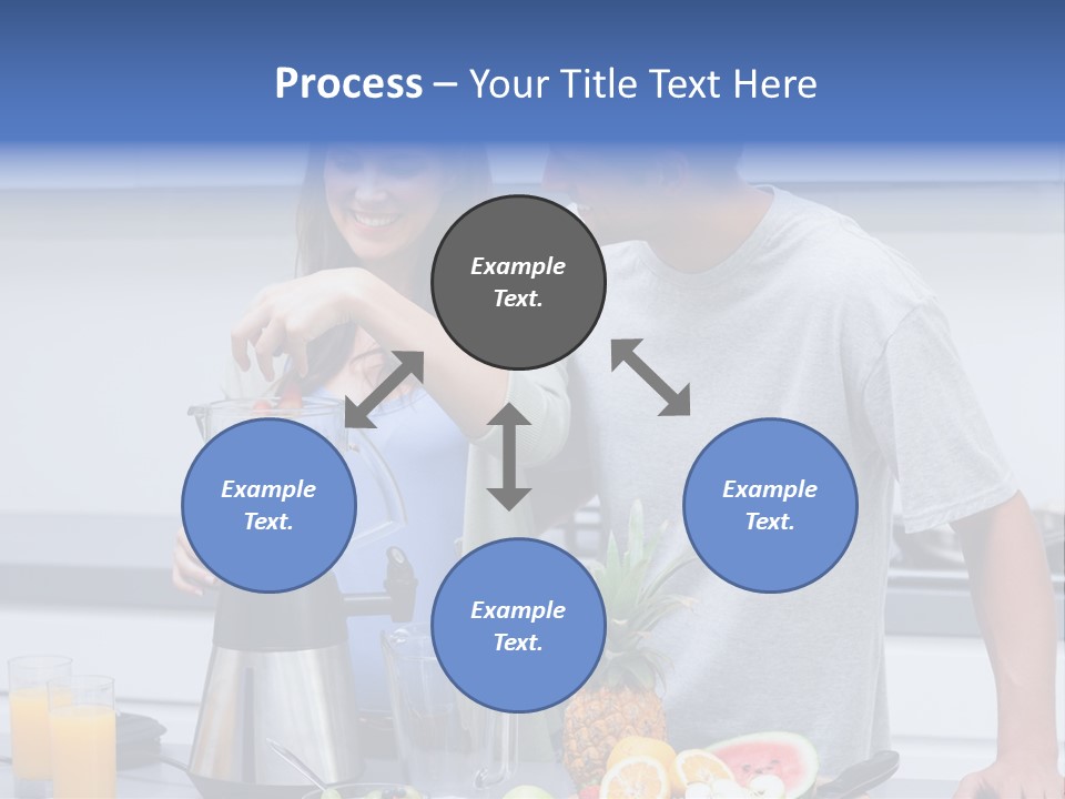 Kitchen Counter Cheerful PowerPoint Template