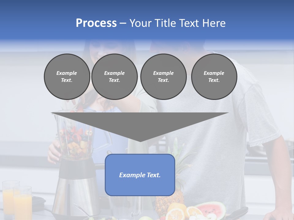 Kitchen Counter Cheerful PowerPoint Template