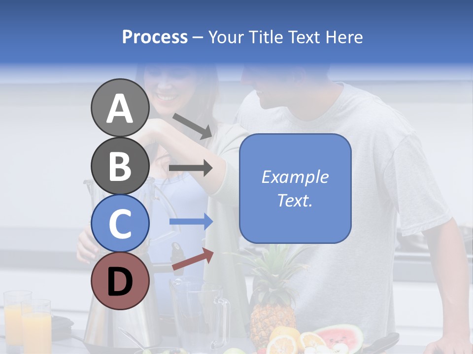 Kitchen Counter Cheerful PowerPoint Template