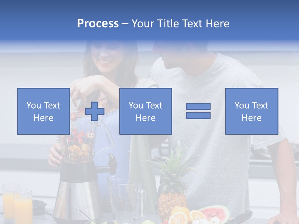Kitchen Counter Cheerful PowerPoint Template