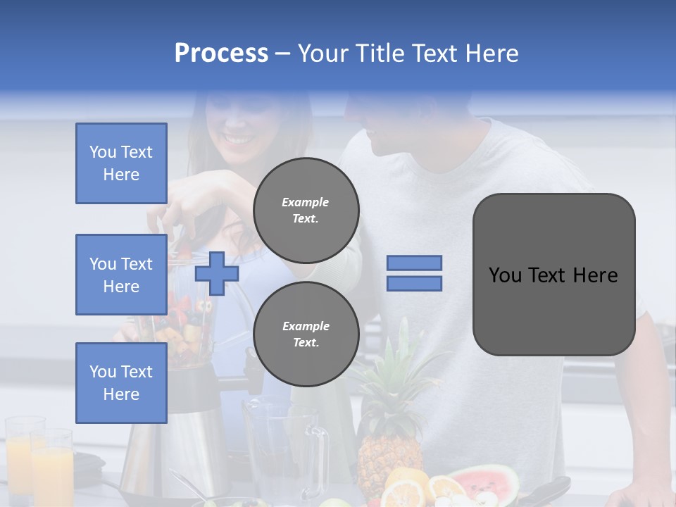 Kitchen Counter Cheerful PowerPoint Template