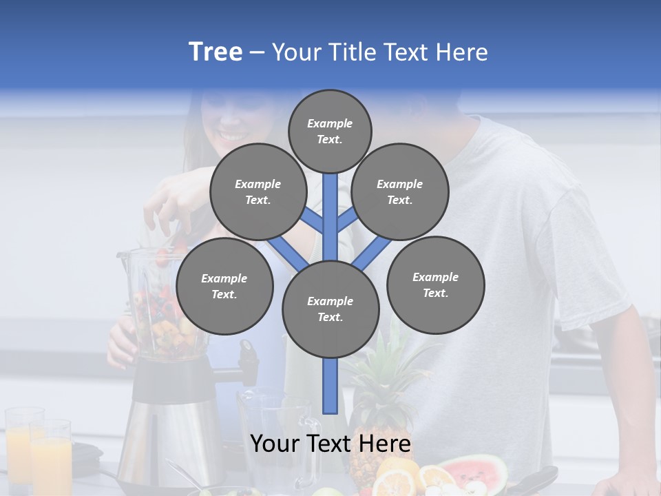 Kitchen Counter Cheerful PowerPoint Template