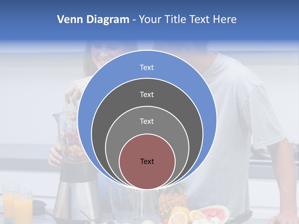 Kitchen Counter Cheerful PowerPoint Template