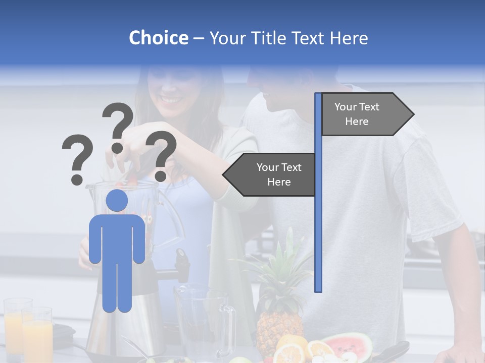 Kitchen Counter Cheerful PowerPoint Template