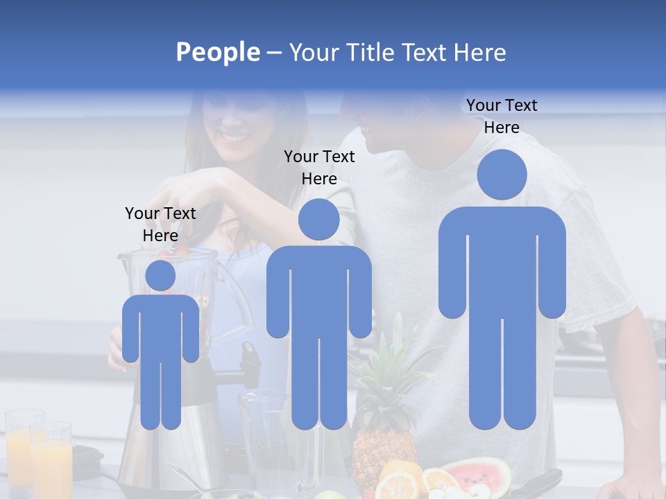 Kitchen Counter Cheerful PowerPoint Template