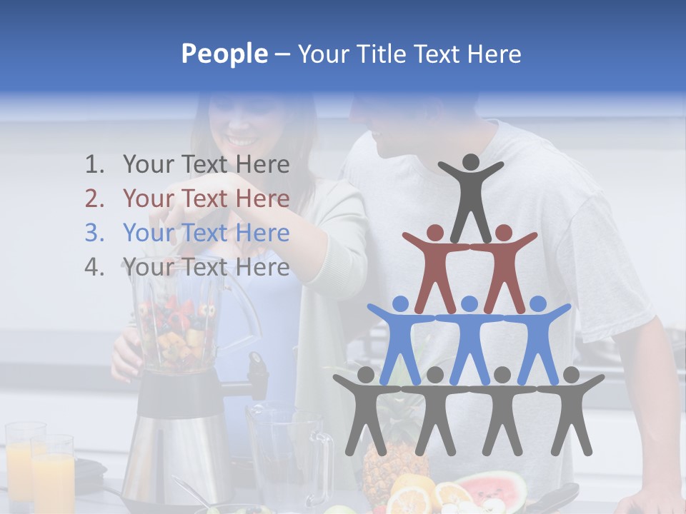 Kitchen Counter Cheerful PowerPoint Template