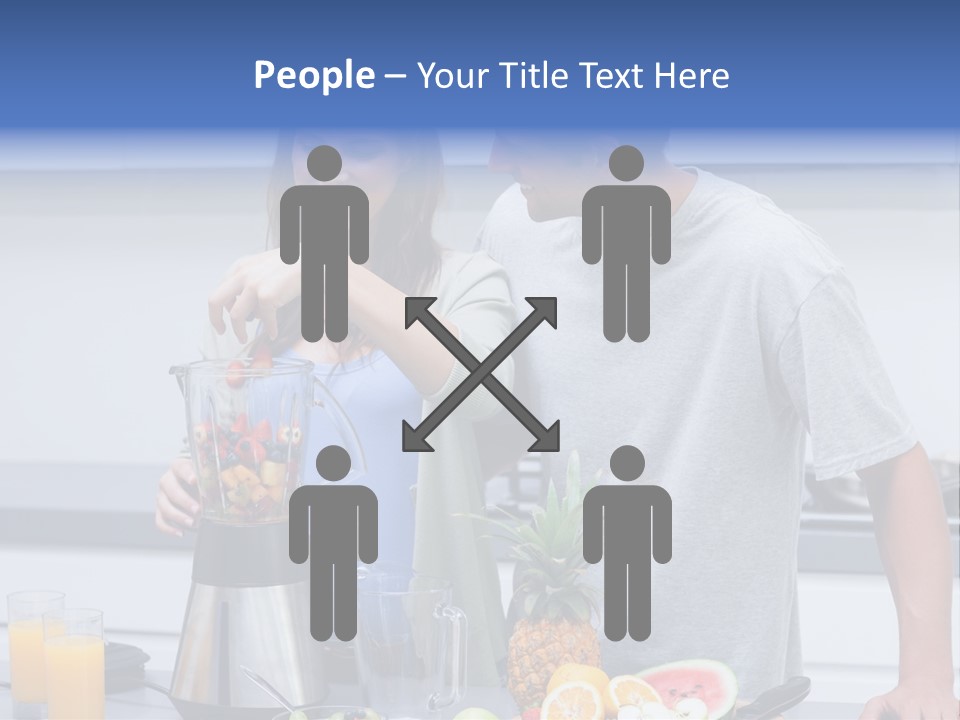 Kitchen Counter Cheerful PowerPoint Template