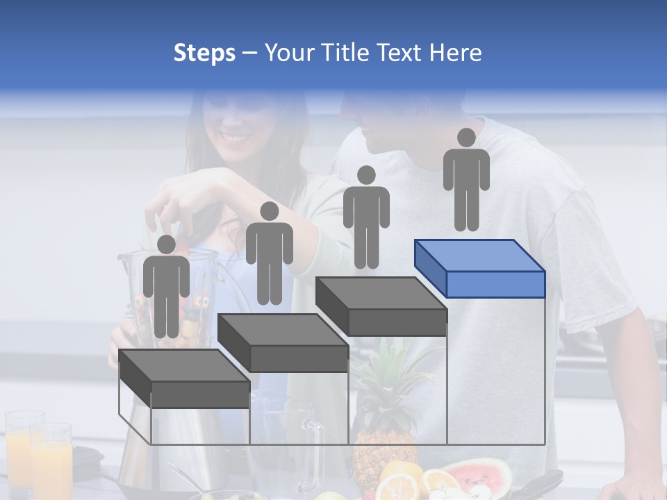 Kitchen Counter Cheerful PowerPoint Template